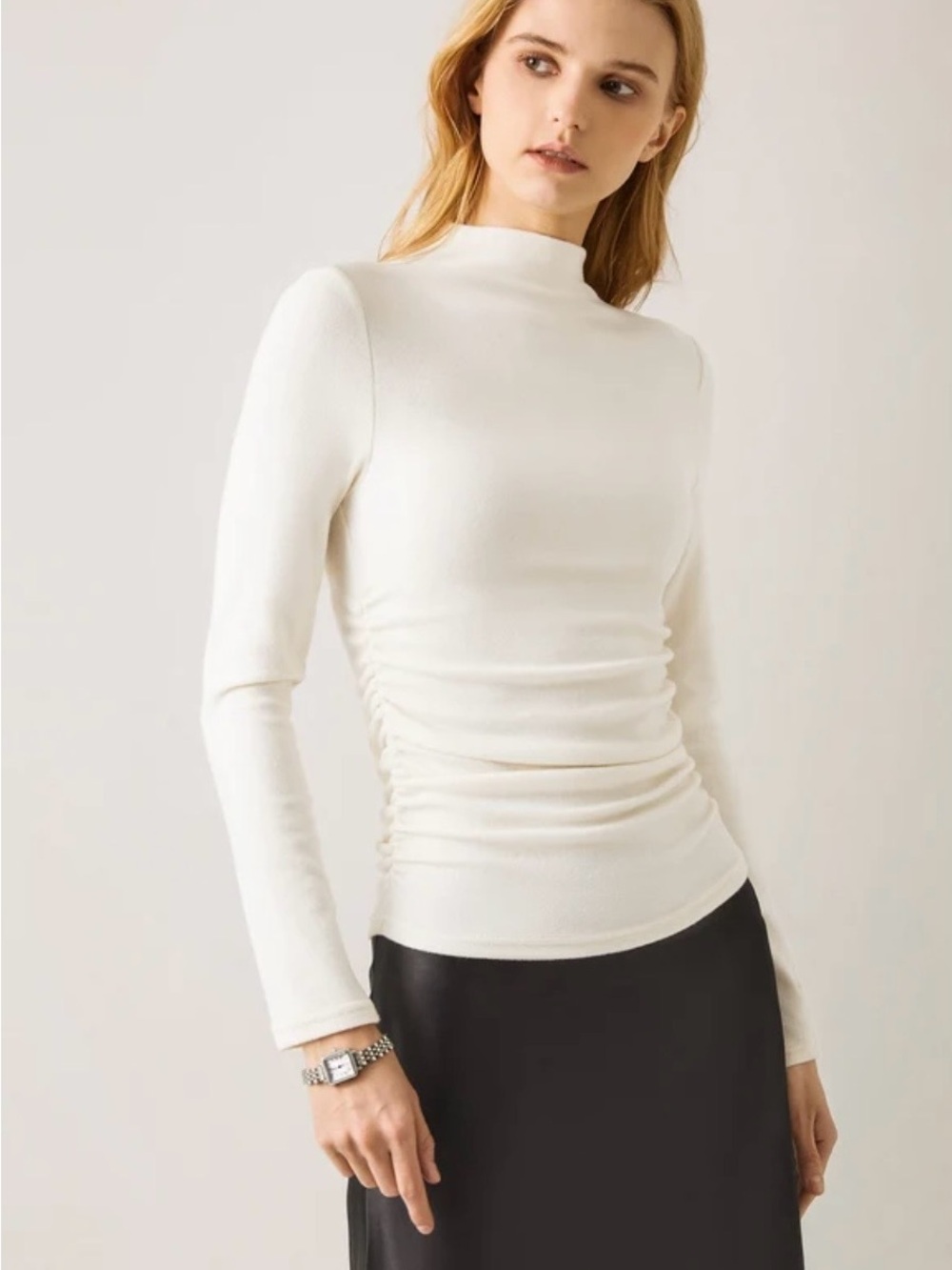 OGL ECO MOUSSE MOCK NECK LONG SLEEVE NWT